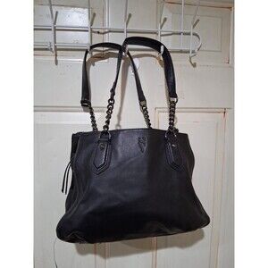 Vera Wang Handbag Black Soft Leather